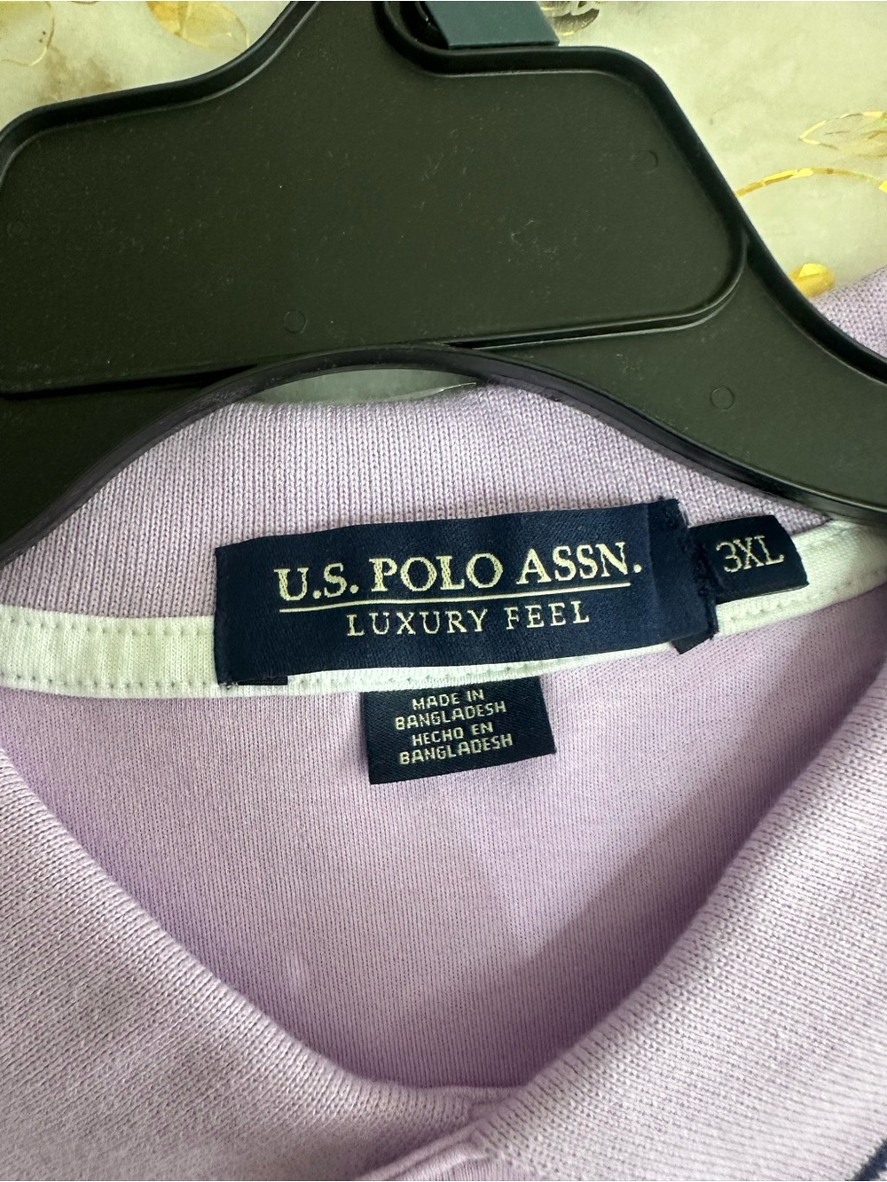 U.S. Polo Assn. Lavender Knit Crewneck Sweatshirt